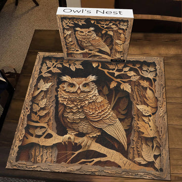 Pun puzzle 1000 di Owl's Nest Jigsaw 1000 pezzi
